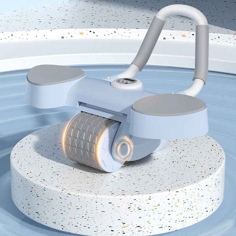 Elbow Support Abdominal Wheel Can Be Rebounded Intelligent Counting Display Number