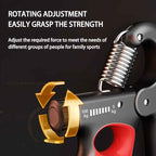 Adjustable Hand Grip Strengthener 5-100Kg with Smart Counter & Non-Slip Design