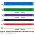 Resistance Band Set with 11 Levels Pull Up Assistance & Heavy Duty Workout Bands