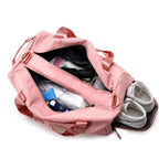 Waterproof Fitness Duffel Travel Bag 36-55L with Shoulder Strap