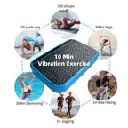 Vibration Plate Exercise Machine with 120 Speed Levels, Whole Body Fitness Platform for Lymphatic Drainage & Weight Loss