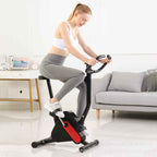 Adjustable Indoor Exercise Bike for Cardio and Home Workouts 120kg Capacity
