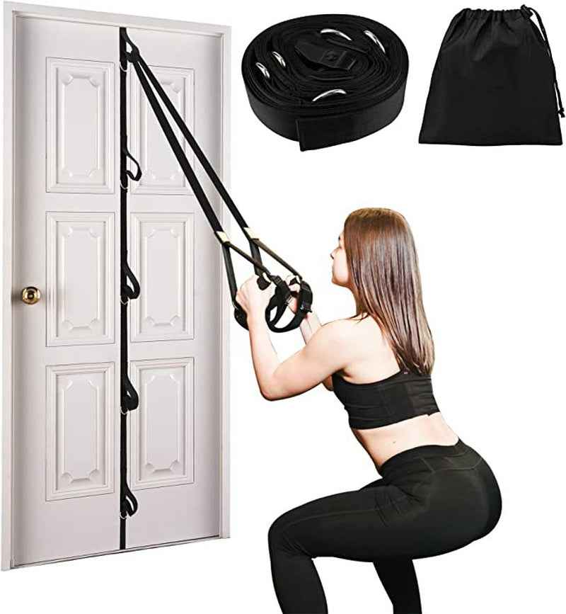 Resistance Band Pull Rope Suspension Trainer for Full Body Workouts