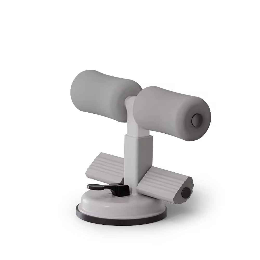 Portable Sit Up Bar with Suction Cup & Adjustable Height for Home Fitness