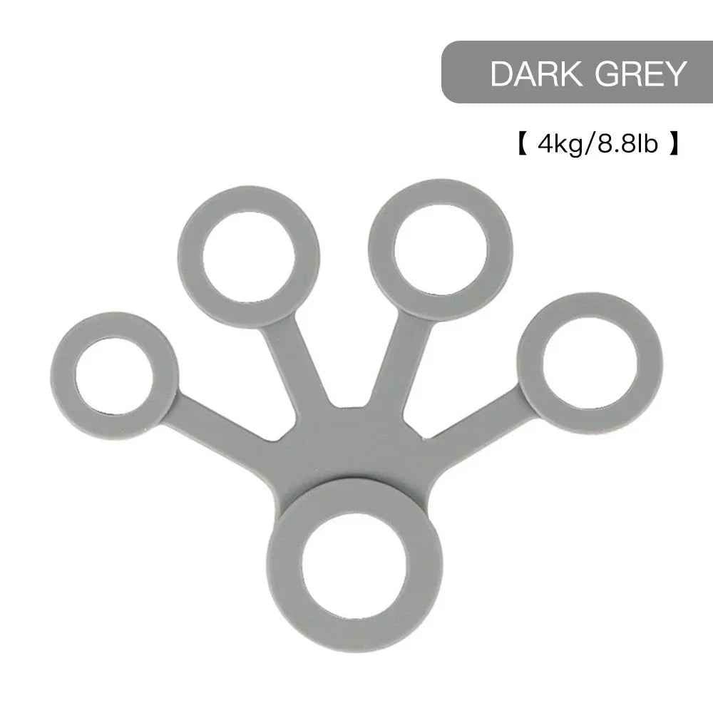 Finger Strengthener for Guitar - 6 Resistance Levels Finger Gripper for Rehab Training