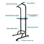 Power Tower Pull-Up Bar with Detachable Bench & 330LB Capacity