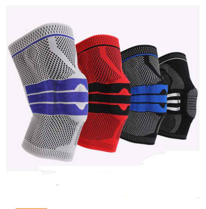 Sports Knee Sleeve Brace for Running & Fitness, Breathable Nylon Knee Support Strap