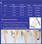 Sports Knee Sleeve Brace for Running & Fitness, Breathable Nylon Knee Support Strap