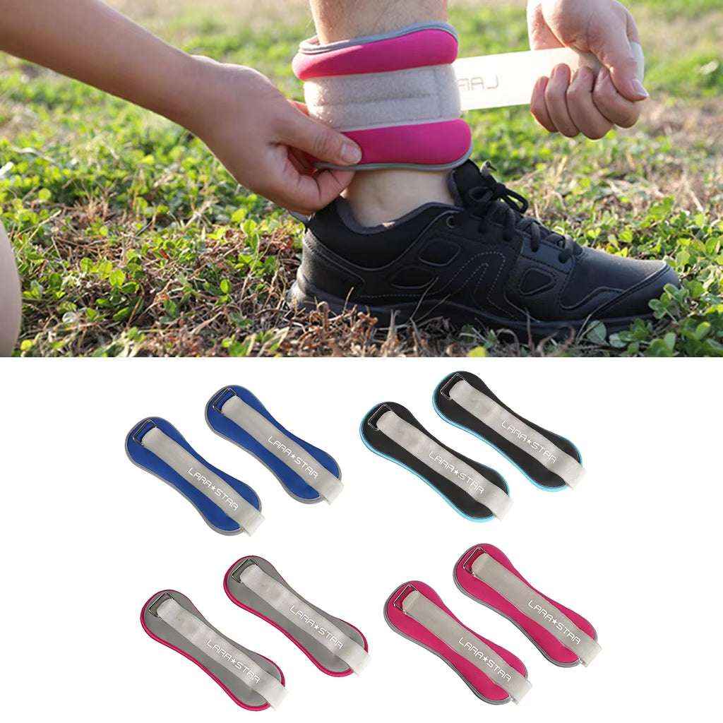 Soft Ankle Wrist Weights 0.5kg Adjustable for Walking, Running & Strength Training