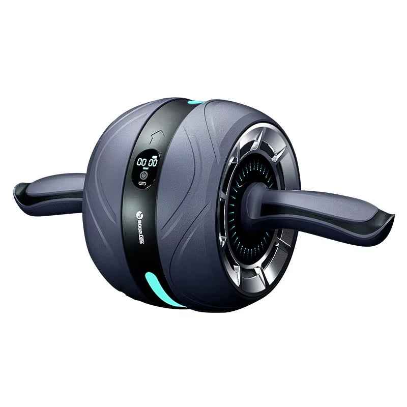 Fitness AB Roller Wheel with Smart Chip Display for Core & Abs Sculpting