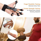 5-120Kg Adjustable Hand Grip Strengthener, Finger & Forearm Trainer for Fitness & Rehabilitation