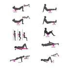 Eco EVA Yoga Foam Roller for Trigger Point Massage & Recovery