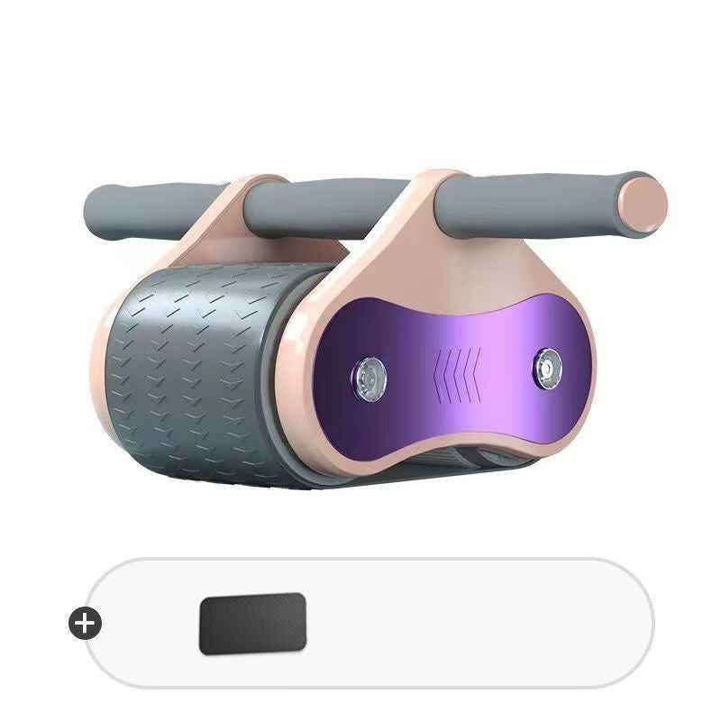 Automatic Rebound AB Roller with Elbow Support for Belly Slimming & Core Workouts