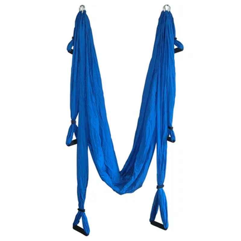 Anti-Gravity Yoga Hammock with Inversion Strap for Strength & Decompression