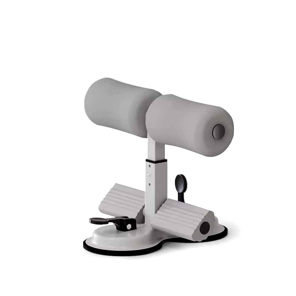 Portable Sit Up Bar with Suction Cup & Adjustable Height for Home Fitness