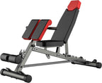 Adjustable FID Weight Bench 1000 lbs Multi-Functional for Full Body Workouts
