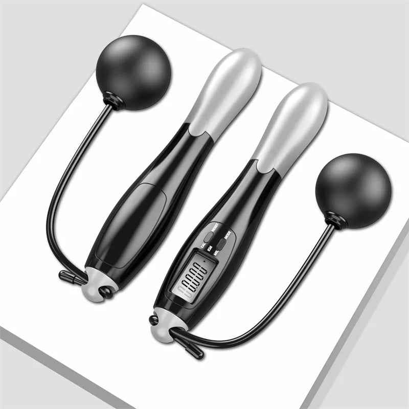 Digital Cordless Jump Rope with LCD Counter for Fitness & Weight Loss