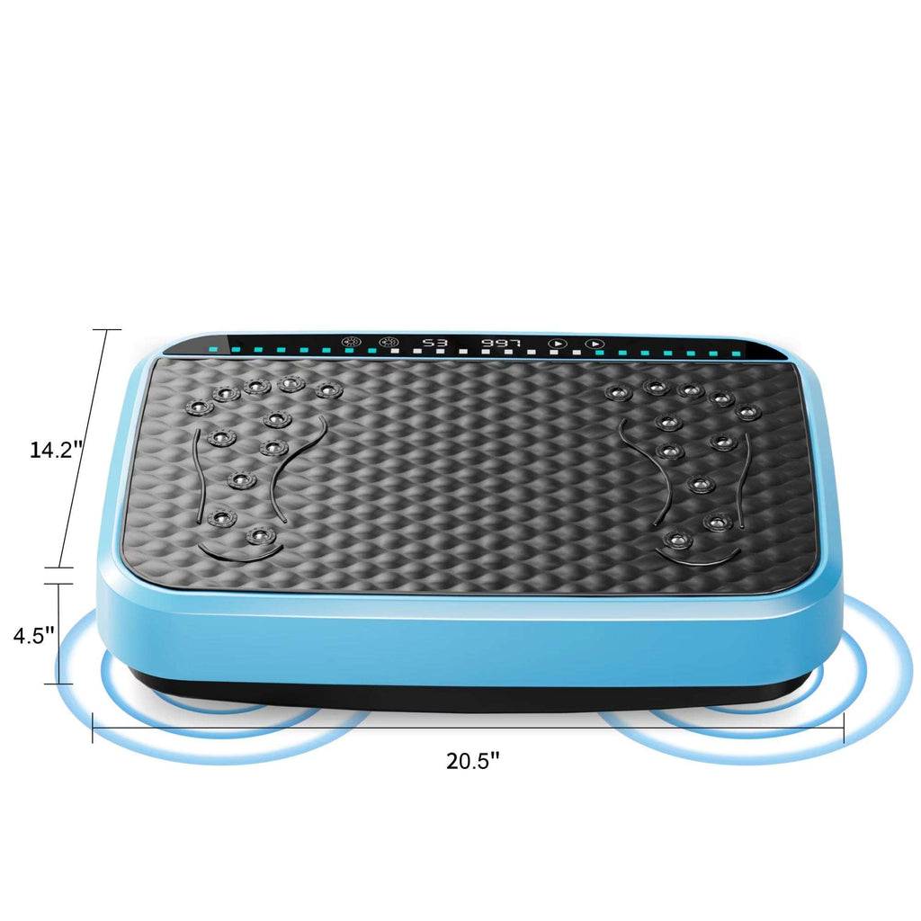 Vibration Plate Exercise Machine with 120 Speed Levels, Whole Body Fitness Platform for Lymphatic Drainage & Weight Loss