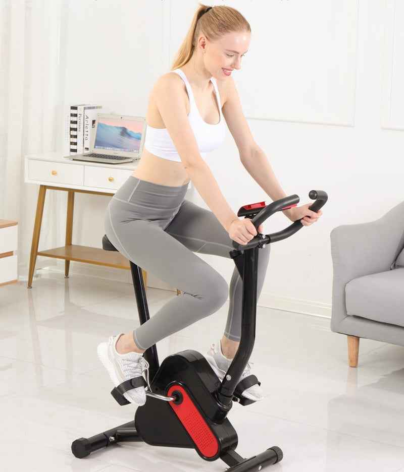 Adjustable Indoor Exercise Bike for Cardio and Home Workouts 120kg Capacity