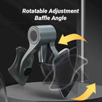 Kegel Pelvic Floor Trainer for Men with Adjustable Resistance & Rotatable Baffle