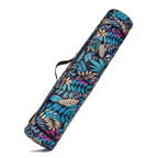 Waterproof Printed Yoga Mat Bag for Men & Women, Fitness Sports Backpack for 61-66cm Mats