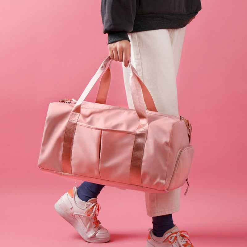 Waterproof Fitness Duffel Travel Bag 36-55L with Shoulder Strap