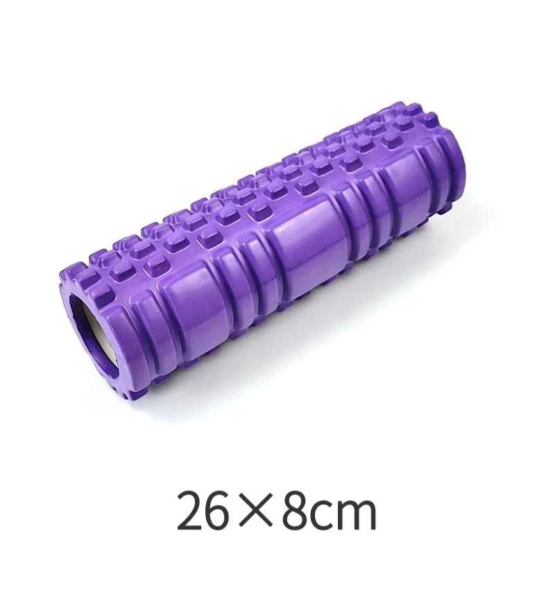 Foam Massage Roller 26x8cm EVA for Muscle Relief & Yoga Balance