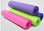 Eco-Friendly NBR Yoga Mat 1cm/1.5cm Thick Non-Slip Comfort