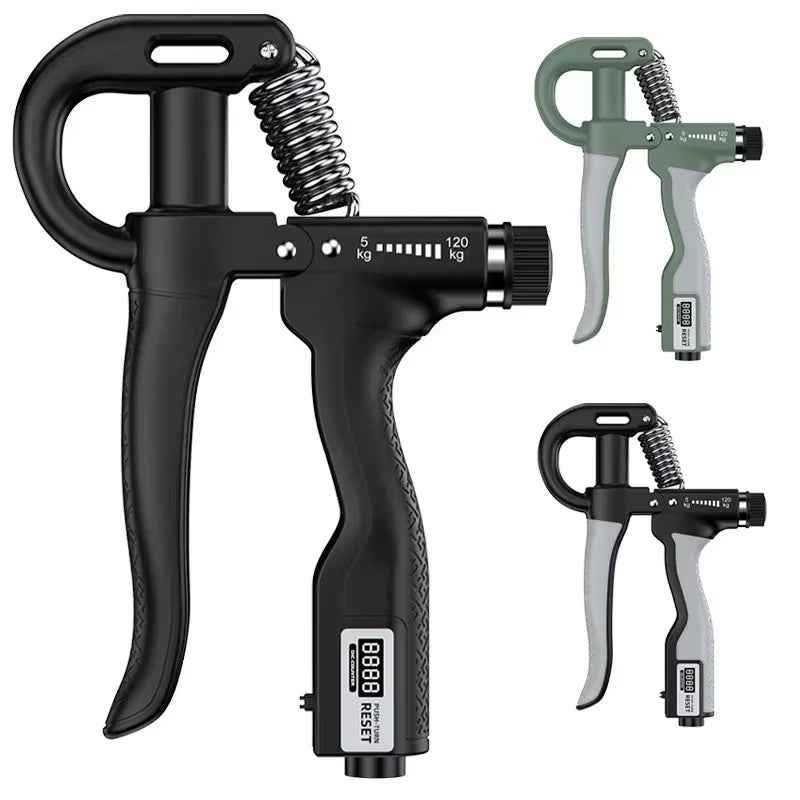 Adjustable Hand Grip Strengthener 5-120Kg, Heavy Duty Hand Exerciser for Muscle Recovery & Fitness Training