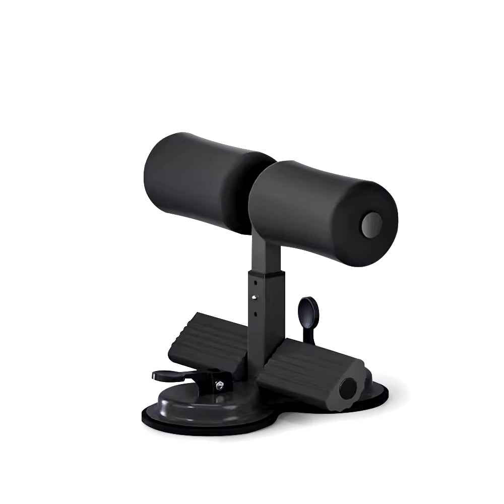 Portable Sit Up Bar with Suction Cup & Adjustable Height for Home Fitness