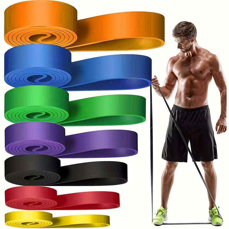 Resistance Band Set with 11 Levels Pull Up Assistance & Heavy Duty Workout Bands