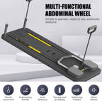 Multifunctional Pilates Board with Resistance Bands & Timer for Full-Body Home Workouts