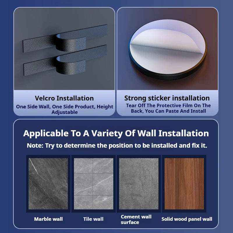 Smart Bluetooth Music Boxing Machine Wall-Mounted Trainer with LED Lights & Punch Counter