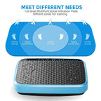 Vibration Plate Exercise Machine with 120 Speed Levels, Whole Body Fitness Platform for Lymphatic Drainage & Weight Loss