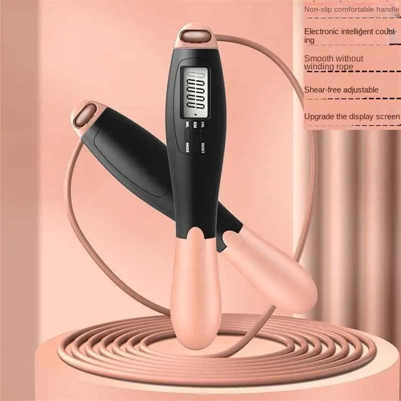 Digital Cordless Jump Rope with LCD Counter for Fitness & Weight Loss