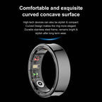 R09 Smart Ring for Heart Rate, Blood Oxygen, Sleep & Body Temperature Monitoring with Charging Case