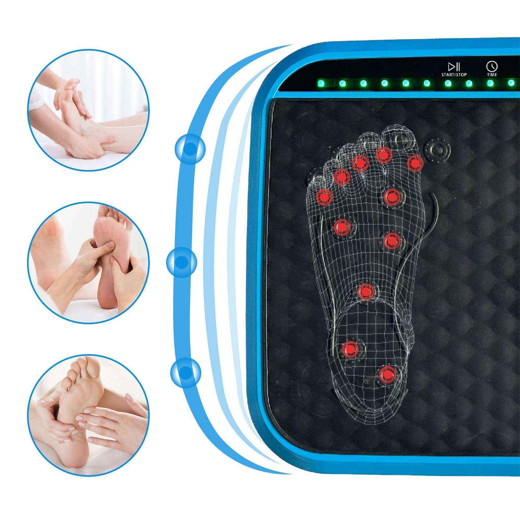 Vibration Plate Exercise Machine with 120 Speed Levels, Whole Body Fitness Platform for Lymphatic Drainage & Weight Loss