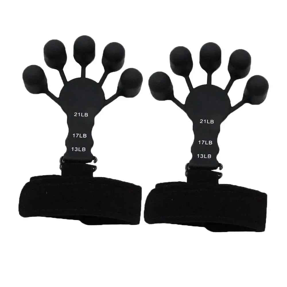 Finger Strengthener for Guitar - 6 Resistance Levels Finger Gripper for Rehab Training