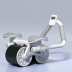 Automatic Rebound AB Roller with Elbow Support for Belly Slimming & Core Workouts