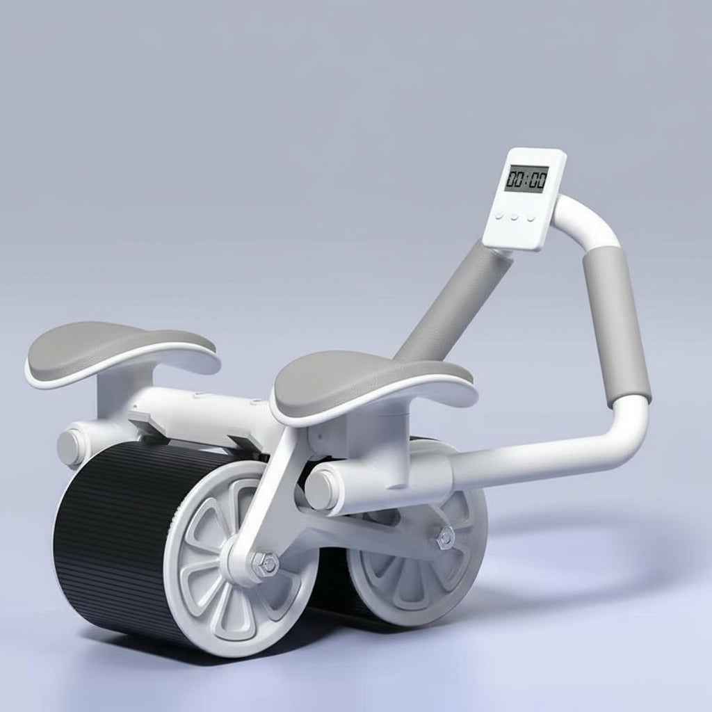 Automatic Rebound AB Roller with Elbow Support for Belly Slimming & Core Workouts