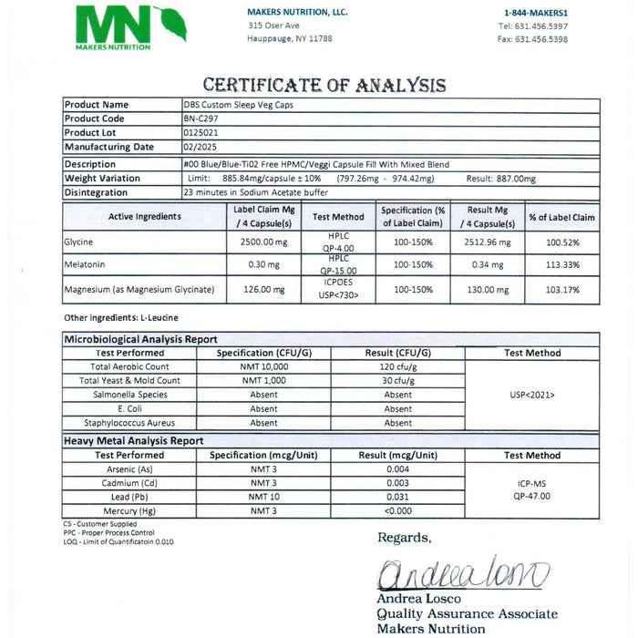 Natural Sleep Aid by Dr Brad